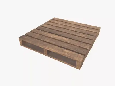 Wooden Pallet 3D model