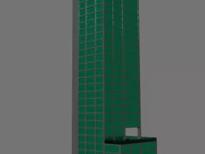 PREDIO DE VIDRO 3D model