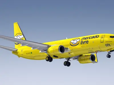  Boeing 737-800BCF Mercado Livre 