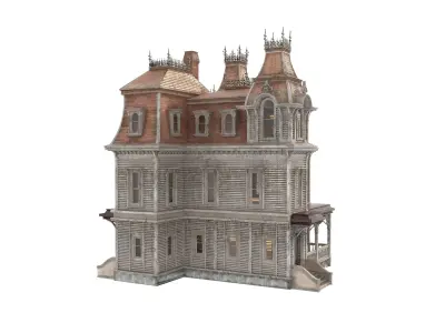 Victorian House 3D model purchase