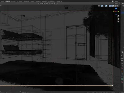 Bunk  Mattress Free 3D model