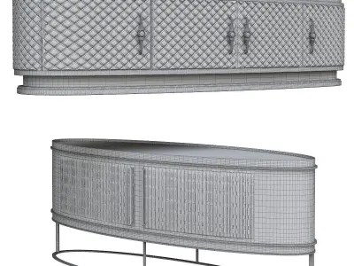 chest of drawers 43 3D model
