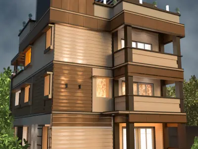TheBrownHouse 3D model