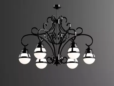 Ceiling light 3D model 125