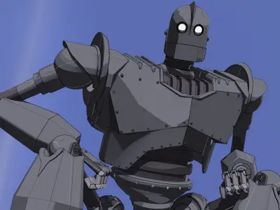 The Iron Giant 3D model