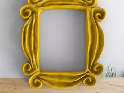FRIENDS Peephole frame 3D print model