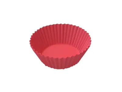 Cupcake Case v1 003 Low-poly 3D model