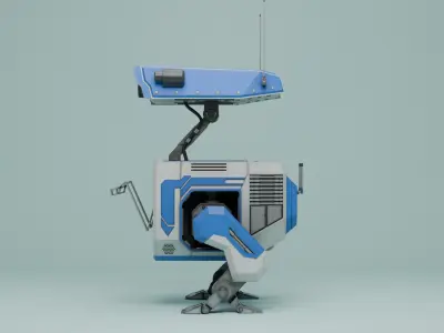 BDX Droid Star wars 3D model
