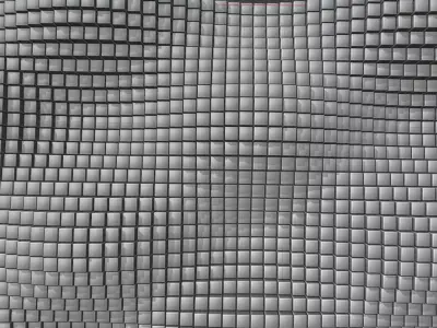 Parametric Wave Wall Panels 5 Pack ArchViz Interior 3D Models 3D model