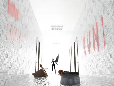 Haunted Corridor scnen 3D model