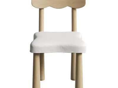 Madeleine dining chair 3D model