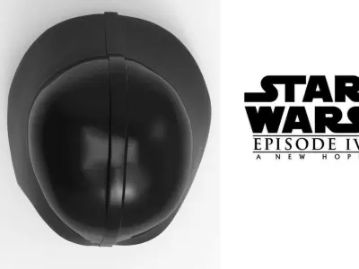 Darth Vader Helmet A New Hope Accurate STL  3D print model