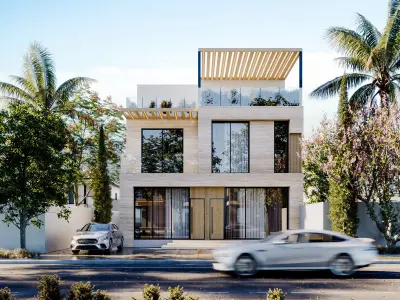 MODERN VILLA - 3008 3D model