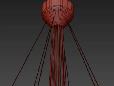 Metalarte Copacabana Queen 3 Pendant Lamp 3D model