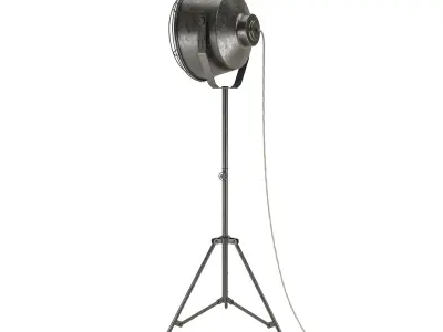 FLOOR LAMP LUSSOLE SUBMARINE 3D model