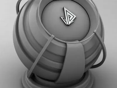 VRAY SHADER---METAL---Platinum Texture