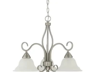 Hibbitts Light Shaded Classic Traditional Chandelier 3D model