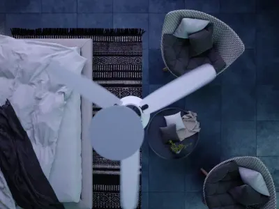 Interior 003  3D model