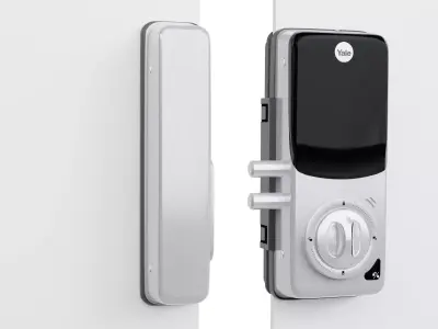 Large Digital Door Lock Low-poly 3D model YDG413A  Low-poly 3D model