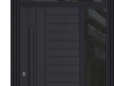 Entrance door set259 3D model