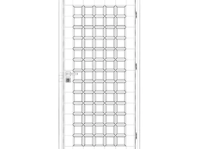 Interior Door 3D model