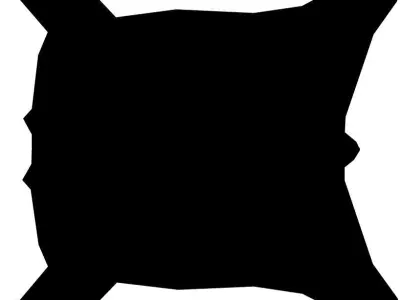 Travel mouse pad - bear skin rug 3D print model