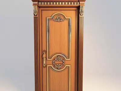 Classic Door 3D model shop