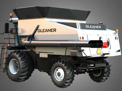 S96 - Combine Harvester - without Harvester Header 3D model