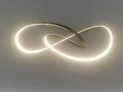 CEILING LAMP MIDLAIT LED 3D model