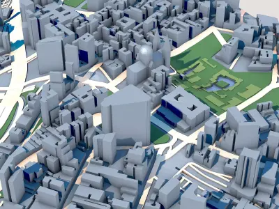 Sao Paulo Cathedral Brazil 3D model