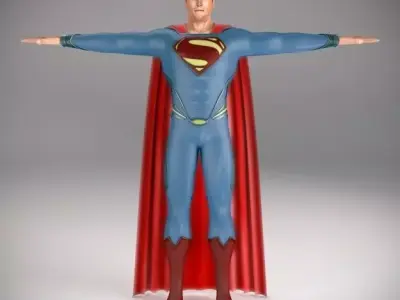 SUPERMAN 2013 3D model