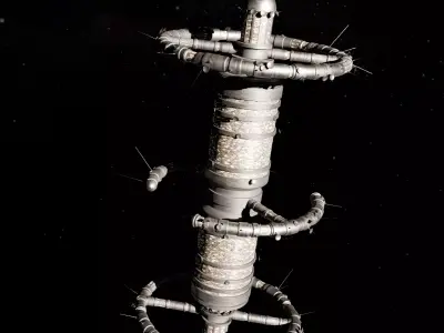 Satellite 5 3D model