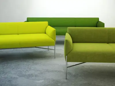 3-Seater Sofa 3D model