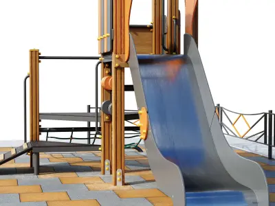 Children playground 3D model