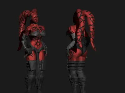 Darth Talon 3d print model 3D print model