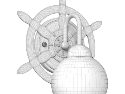 Wall lamp OML-50501-01 3D model