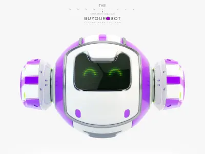 Dog walker VIII bot 3D model