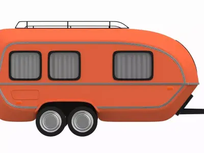 Caravan 03 3D model