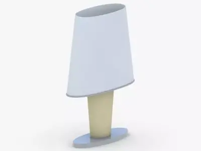 1374 - Table Lamp Low-poly 3D model
