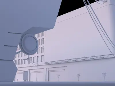 City buildings set 3D model