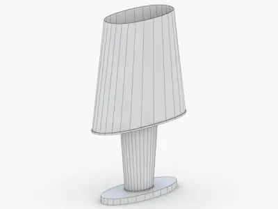 1374 - Table Lamp Low-poly 3D model