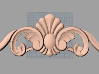 3D carved model furniture 3D design used for artcam aspire E823 3D model
