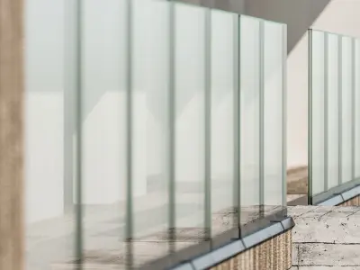 Modern house 16 at night 3D model