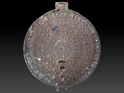 Pamrex Utility Cover 3D model