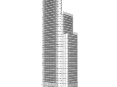 One Bishopsgate Plaza Tower 3D model