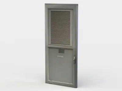 Door Low-poly 3D model purchase