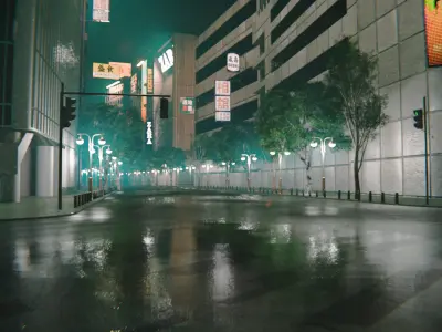 Tokyo Shibuya Crossing - realtime  3D model