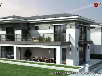 Classic Villa 2 3D model buy