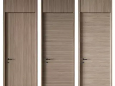 Door set 05 3D model