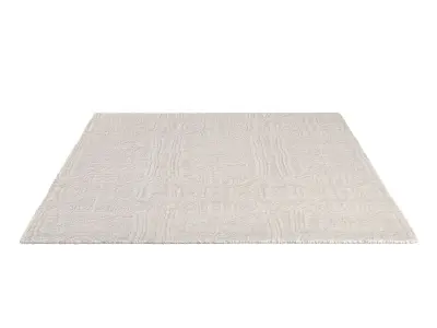 TALAL WOOL RUG 3D model